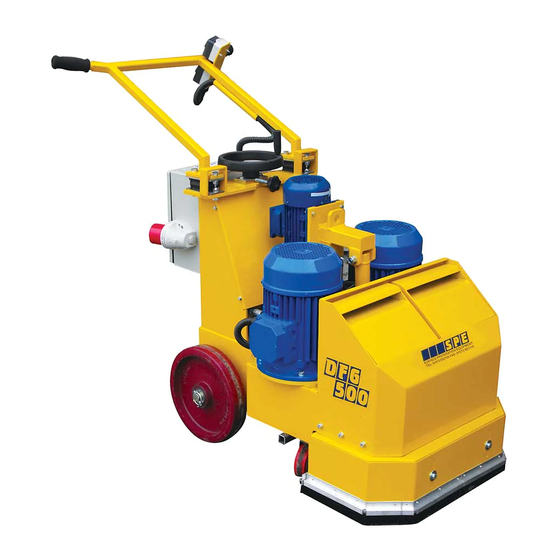 SPE DFG500-1 Operating Manual