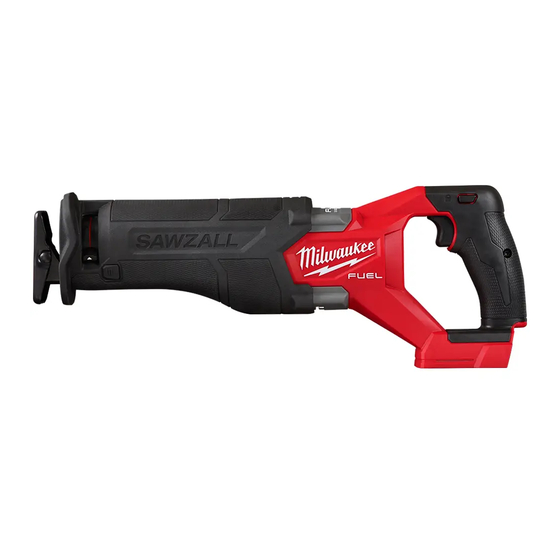 Milwaukee M18 FUEL SAWZALL CSX2 Operator's Manual
