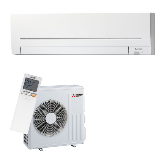 Mitsubishi Electric MSZ-AP80VGD Operating Instructions Manual