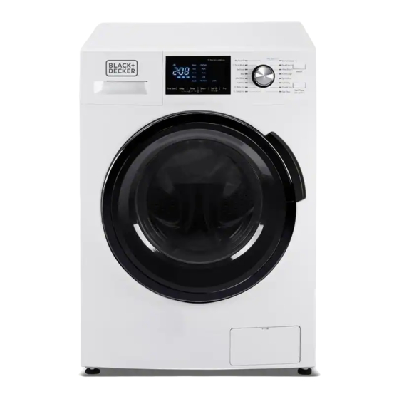 BLACK+DECKER 3.0 cu. ft. Portable Top Load Washer in White BPW30MW