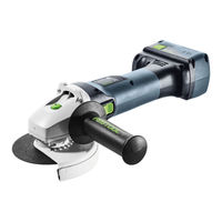 Festool AGC 18 Original Instructions Manual