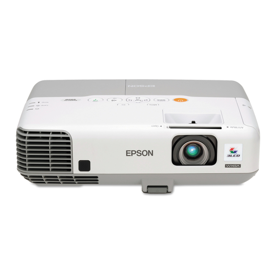 Epson PowerLite 935W Product Specifications