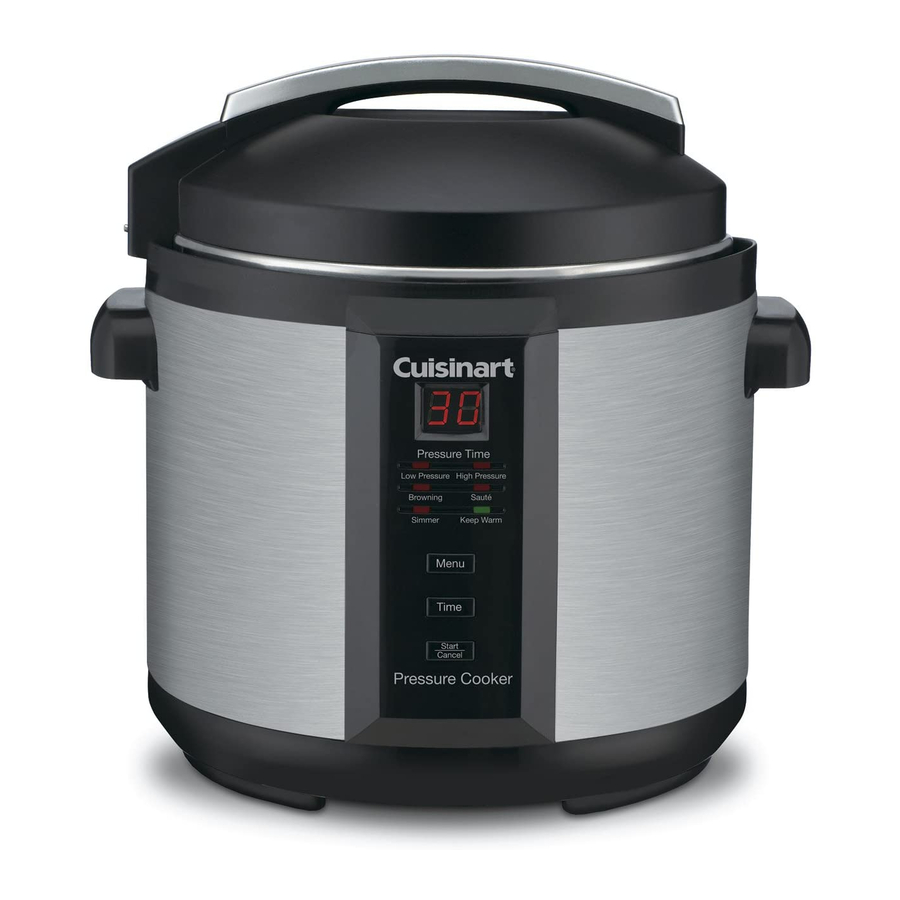 Cuisinart electric discount pressure cooker recipes