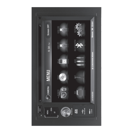 User Manuals: Lighting Audio LA-6200 DVD Receiver