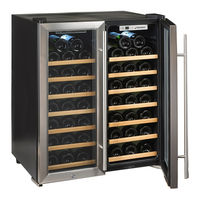 WineEnthusiast 48-Bottle 2-Temp Silent Wine Refrigerator Instruction Manual