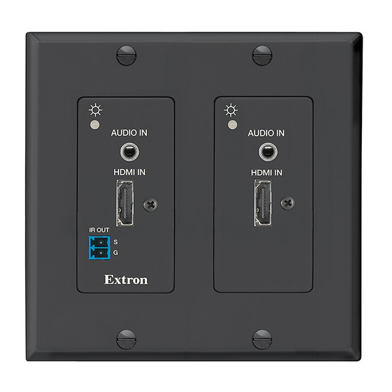 Extron electronics DTP T HWP 232D Setup Manual