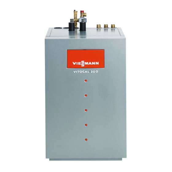 Viessmann VITOCAL 200-G Technical Manual