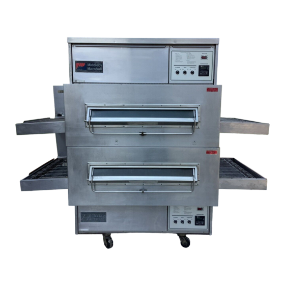Middleby Marshall Oven Installation Manual