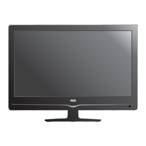 AOC LE19A1110/61 Service Manual