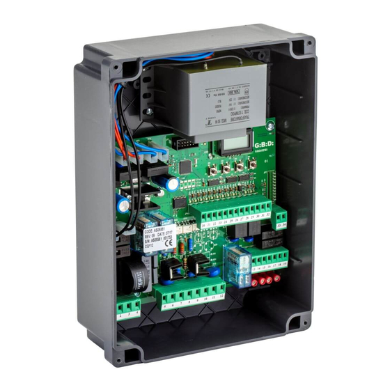 GiBiDi BA230 Instructions For Installation Manual