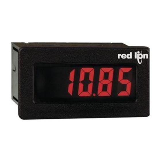 Redlion CUB4I Manual