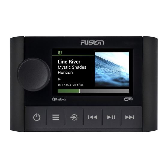 Fusion Apollo SRX400 Installation Instructions Manual