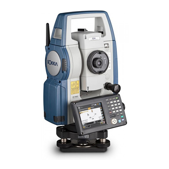 Sokkia DX Series Operator's Manual
