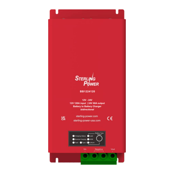 Sterling Power Products BB1224120 Manuals