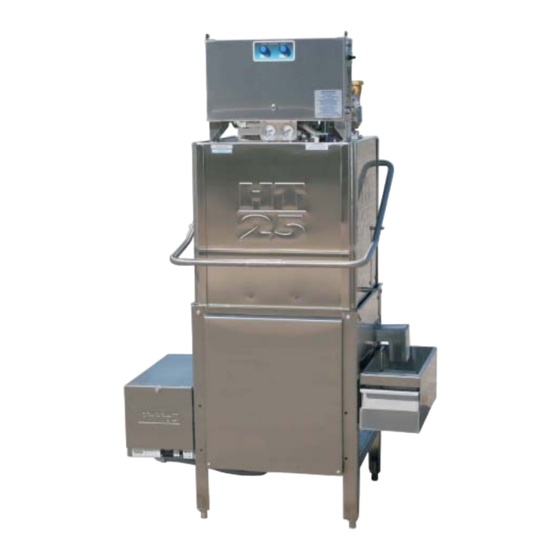 American Dish Service HT-25 Installation Instructions Manual