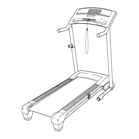 Healthrider H 110i Treadmill Manuel De L'utilisateur