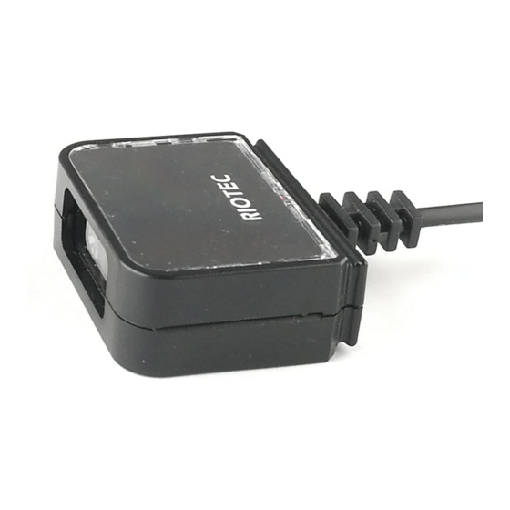 RIOTEC FS5107L Programming Quick Manual