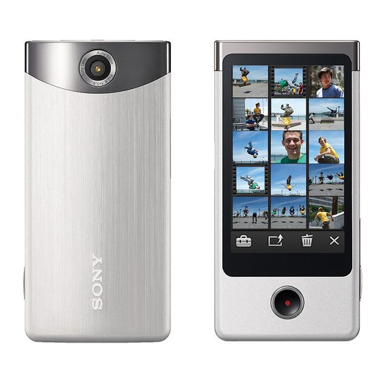 Sony MOBILE HD SNAP CAMERA MHS-TS10 Handbook