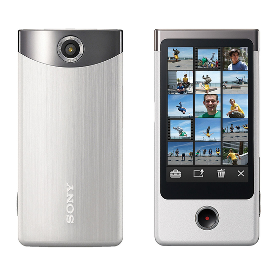 Sony MOBILE HD SNAP CAMERA MHS-TS10 Handbook