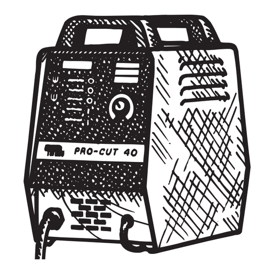 Lincoln Electric PRO-CUT 40 Operator's Manual