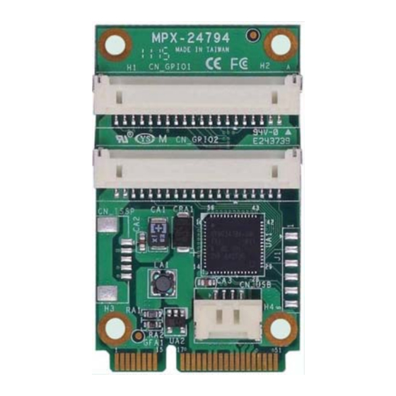 Commell MPX-24794G2 Manuals