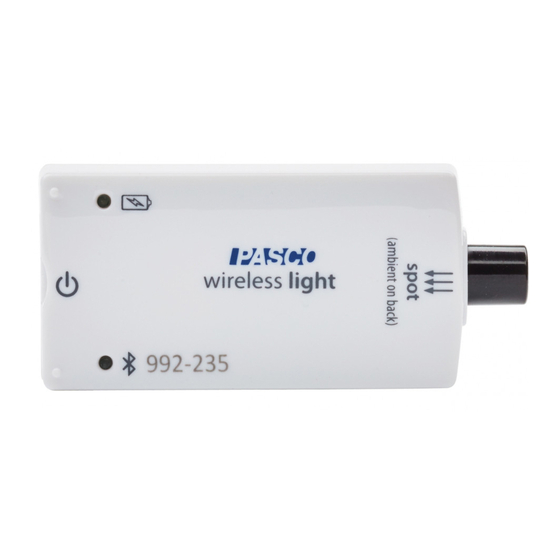 PASCO PS-3213 Reference Manual