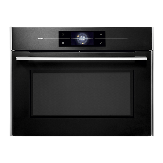 Atag CX4574MN Instructions For Use Manual