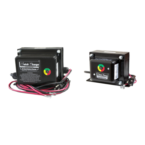 Quick Charge OB Series Battery Charger Manuals