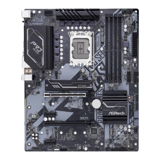 ASROCK B660D4-P1 Manual
