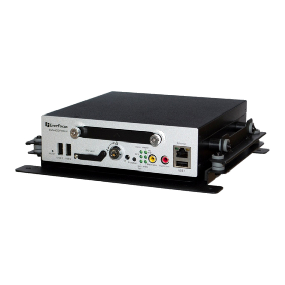 EverFocus EMV400 FHD-N Quick Installation Manual