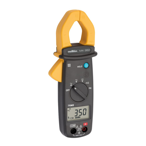Metrix MX 355 User Manual