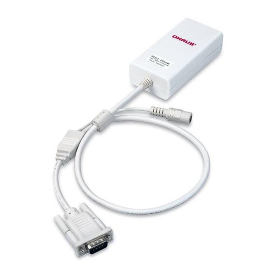 OHAUS RS232 Instruction Manual