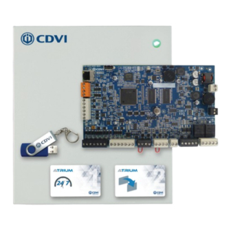CDVI ATRIUM KRYPTO A22K1BT Manual