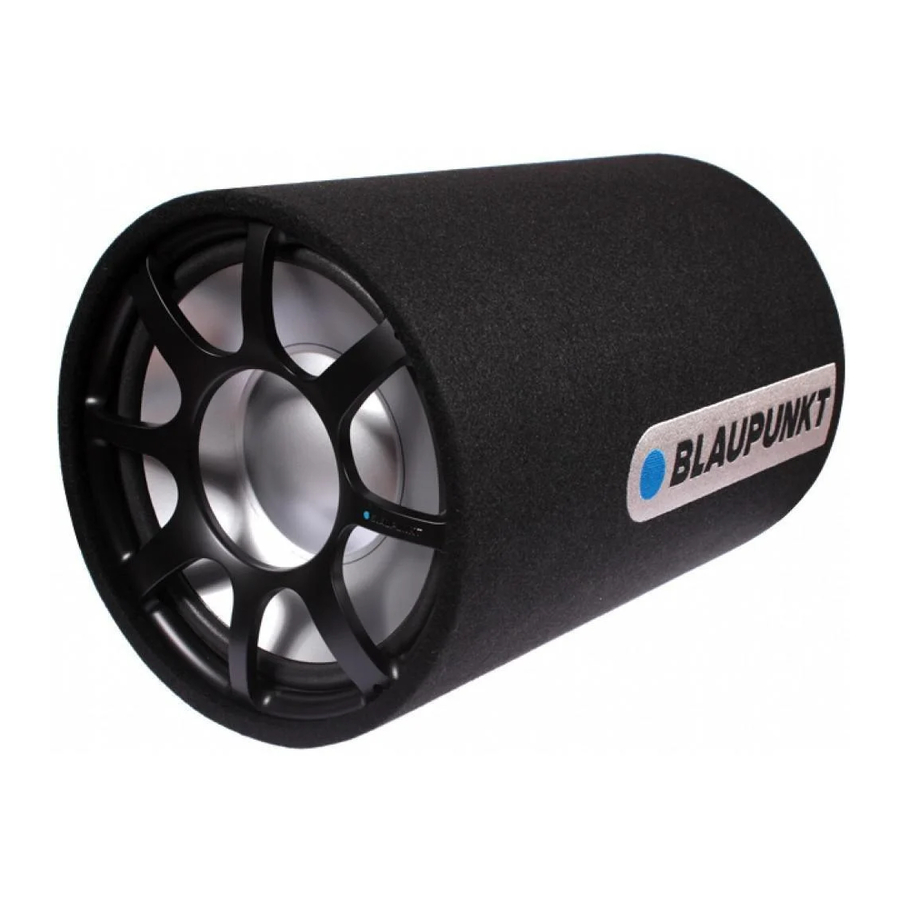 Blaupunkt GTT 1200 MYSTIC Operating Instructions Manual