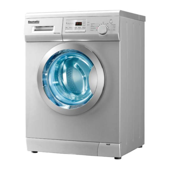 Baumatic BWD1206SL-W User Manual