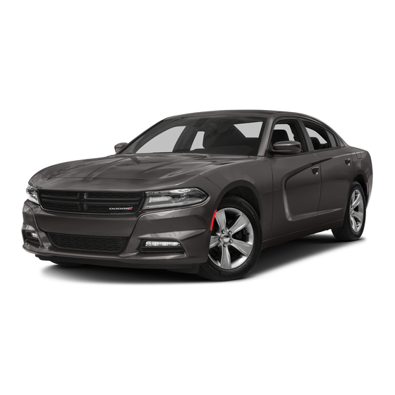 Dodge Charger 2016 User Manual