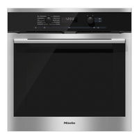 Miele H 6160 BP Operating And Installation Instructions
