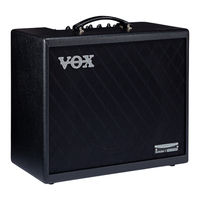 VOX Amplification Cambridge50 Owner's Manual