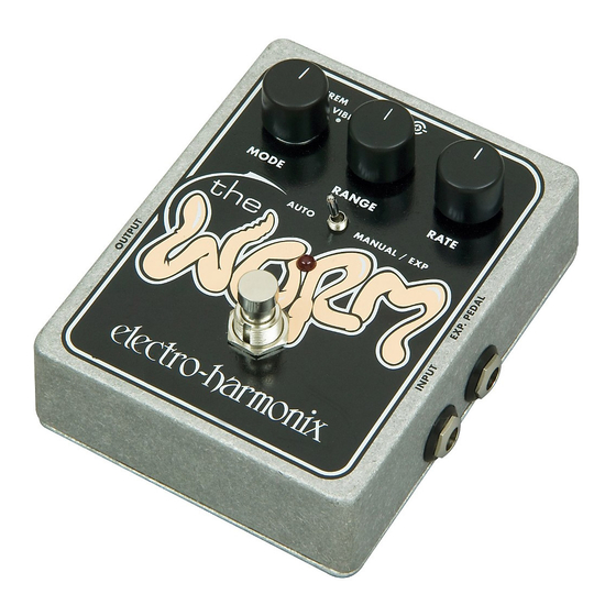 Electro-Harmonix XO The Worm Manual
