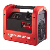Rothenberger ROREC Pro Digital Instructions For Use Manual