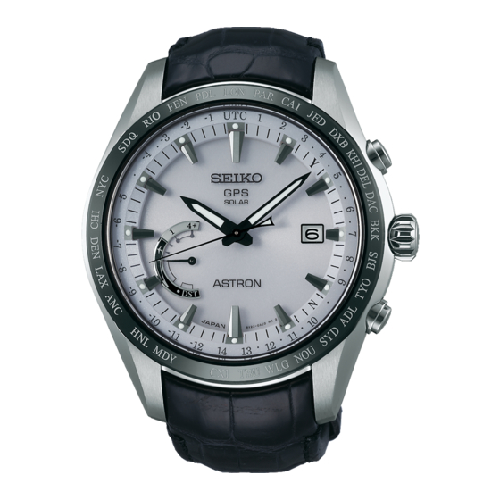 Seiko SSG015P1 Complete User Manual