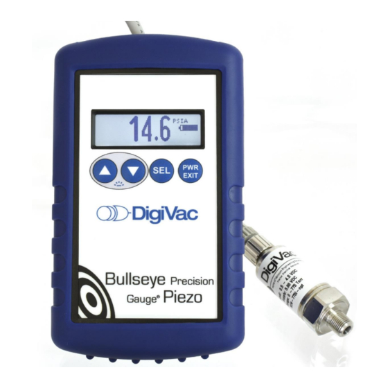 DigiVac Bullseye Piezo User Manual