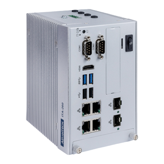Advantech ITA-260 Series User Manual
