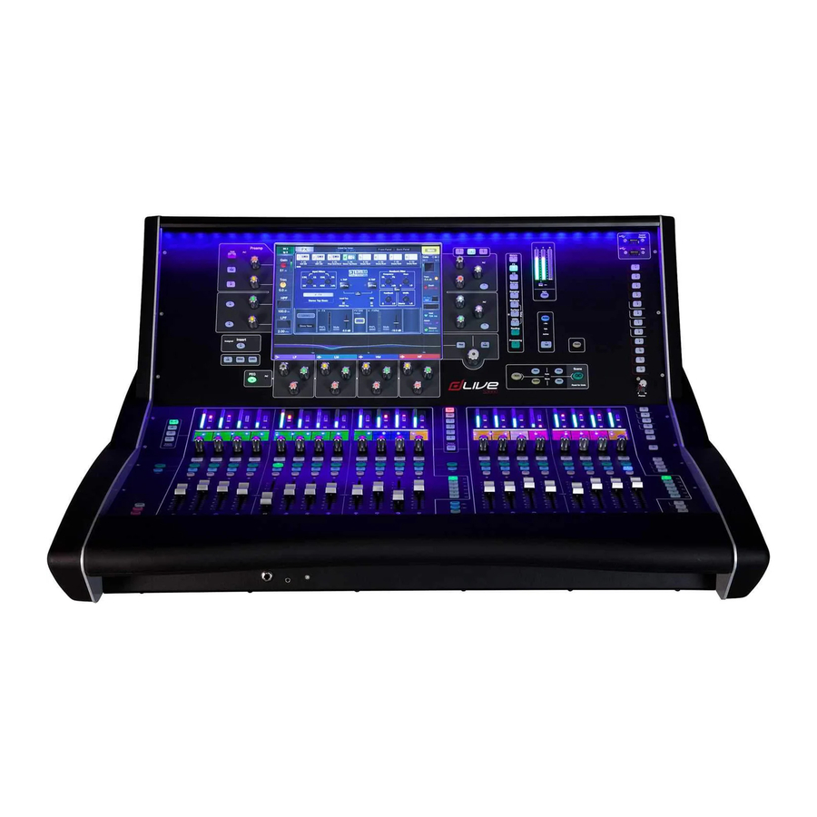 ALLEN & HEATH DLive S3000, S5000, S7000 - MixRack Manual