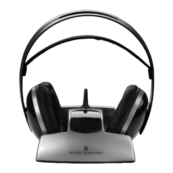 Altec Lansing AHP-612 Connection Manual