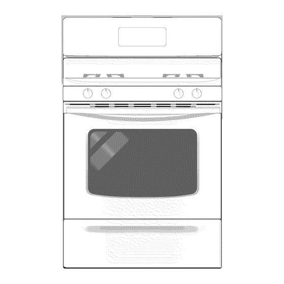 Frigidaire CFGF366FCE Use & Care Manual