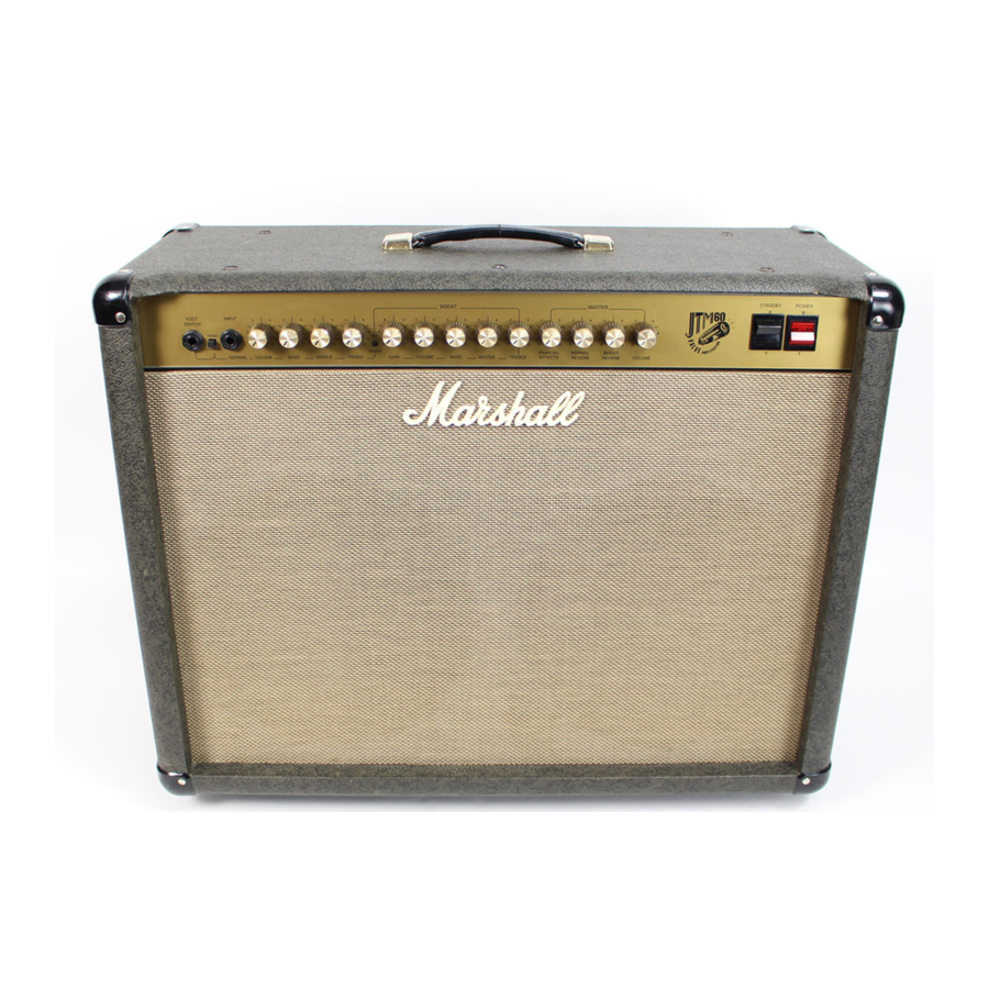 Marshall Amplification JTM60 Handbook