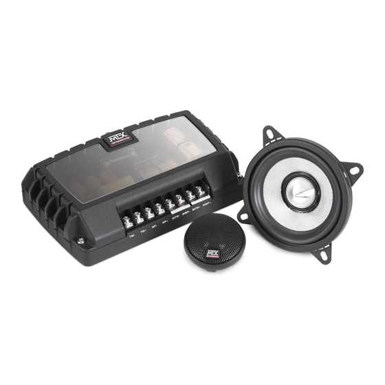 MTX  Thunder Axe High End Component TXC5.1 Owner's Manual