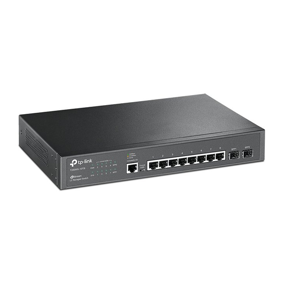 TP-Link T2500G-10TS User Manual