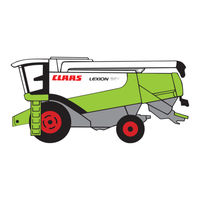 Claas LEXION 580 Repair Manual Supplement